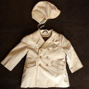 Khaki Jacket  Wool Lining